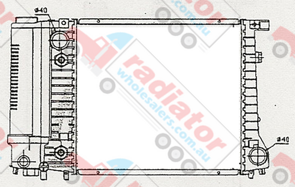 RW537146A Radiator